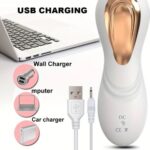 Вакуумный стимулятор клитора Air Stimulator Sucking vibrations USB 10 функций Red — изображение 3