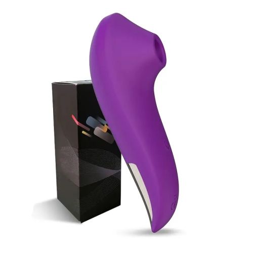 Вакуумный стимулятор клитора Air Stimulator Sucking vibrations USB 5 функций Purple Вакуумный стимулятор клитора Air Stimulator Sucking vibrations USB 5 функций Purple — изображение 1