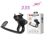 Inel dublu erectil cu stimulare clitorială Bull Warrior “Pretty Love”