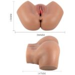 Мастурбатор вагина и анус на вибрации Vagina and Anal Hailey "Crazy Bull" — изображение 3
