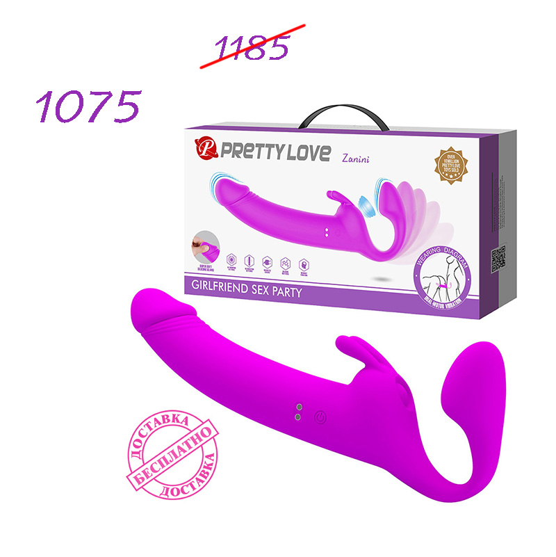 strapon-bezremnevoy-na-vibratsii-s-klitoralynoy-stimulyatsiey-zanini-pretty-love-040171-skidka Strapon fără curea cu vibrații și stimulare clitoridiană Zanini „Pretty Love” - imagine 1