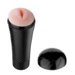 Вагина мастурбатор на вибрации Love Kiss Vibrating "Baile"