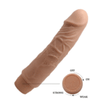 Vibratoare realistice Jeff Soft Skin 19,5 cm "Baile" - imagine 3