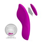 Vibromasajer pentru chiloți Romario cu telecomandă 10 funcții “Pretty Love” - imagine 5
