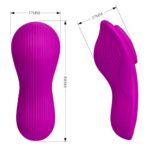 Vibromasajer pentru chiloți Romario cu telecomandă 10 funcții “Pretty Love” - imagine 3