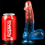 Фаллоимитатор 7,5" Dazzle Studs Crystal Dildo "LoveToy" — изображение 6