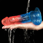 Фаллоимитатор 7,5" Dazzle Studs Crystal Dildo "LoveToy" — изображение 7