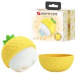 Vibrator mini clitoridian cu funcție de pulsație Pineapple Secret USB 12 funcții “Pretty Love”