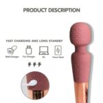 Стимулятор вибромассажер Blush Pulse Wand USB перезаряжаемый — изображение 4