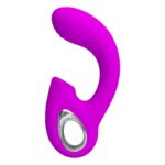 Vibromasajer pentru punctul G și cu pulsație pentru clitoris Sibel “Pretty Love” - imagine 7