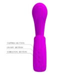Vibromasajer pentru punctul G și cu pulsație pentru clitoris Sibel “Pretty Love” - imagine 2
