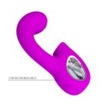 Vibromasajer pentru punctul G și cu pulsație pentru clitoris Sibel “Pretty Love” - imagine 3