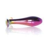 Dop anal din metal Jewellery Multicolour Plug Red S "Boss Series" - imagine 3