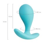 Dop anal din silicon ToDo Anal Plug Blob "ToyFa" - imagine 4