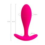 Dop anal din silicon ToDo Anal Plug Hub "ToyFa" - imagine 3
