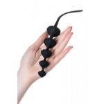 Анальная цепочка из силикона «Beads» черный Satisfyer - imagine 3