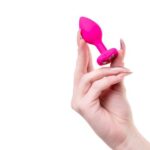 Dop anal din silicon cu strasuri ToDo Anal Plug Diamond Heart "ToyFa" - imagine 3