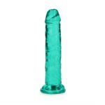 Фаллоимитатор с присоской RealRock Crystal Clear Dildo "Shots"