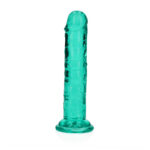 Фаллоимитатор с присоской RealRock Crystal Clear Dildo "Shots" — изображение 5