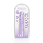 Dildo cu ventuză RealRock Crystal Clear Dildo "Shots" - imagine 6