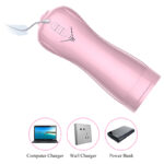 Masturbator cu vibrații și efecte sonore USB 7 + 7 funcții de vibrație "Boss Series" - imagine 5