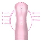 Masturbator cu vibrații și efecte sonore USB 7 + 7 funcții de vibrație "Boss Series" - imagine 2