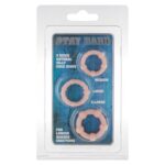 Set de inele eretice din silicon STAY HARD - imagine 2