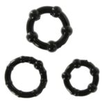 Set de inele eretice din silicon STAY HARD - imagine 4