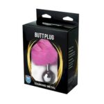 Анальная пробка металлическая с меховым хвостиком Butt Plug "Fantasy" — изображение 2