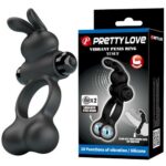 Inelul de erecție Vibrate Penis Ring Yusuf 10 funcții "Pretty Love"