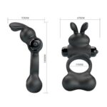 Inelul de erecție Vibrate Penis Ring Yusuf 10 funcții "Pretty Love" - imagine 2