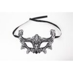 Mască din dantelă pentru jocuri erotice Мasquerade Mask Black - imagine 4