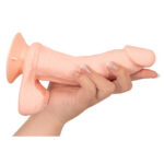 Реалистичный гибкий вибратор Bendable RC Vibrator "Nature Skin" — изображение 6