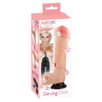 Vibrator realist cu rotație Dancing Dick "Nature Skin" - imagine 9