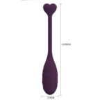 Vibrator cu relief cu control prin aplicație Fisherman "Pretty Love" - imagine 2