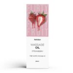 Ulei de masaj de calitate superioară cu aromă de căpșuni Strawberry Massage Oil "Satisfyer" 250 ml