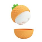 Клиторальный мини-вибратор с функцией пульсации Pineapple Secret USB 12 функций "Pretty Love"