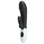 Vibrator pentru punct G și stimulator clitoridian Naughty Bunny 30 funcții "Pretty Love" - imagine 6