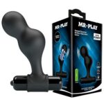Анальная пробка на вибрации Silicone Anal Plug "Mr. Play"