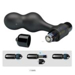 Анальная пробка на вибрации Silicone Anal Plug "Mr. Play" — изображение 3