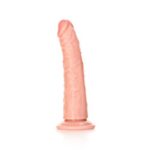 Фаллоимитатор с присоской Real Rock Slim Realistic Dildo "Shots" — изображение 2