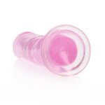 Фаллоимитатор с присоской RealRock Crystal Clear Dildo "Shots" — изображение 3