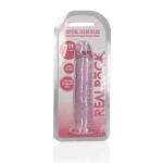 Фаллоимитатор с присоской RealRock Crystal Clear Dildo "Shots" — изображение 5