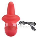 Simulator de sex oral pentru femei Obelia "Pretty Love" - imagine 2