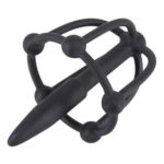 Atasamentul uretral Penis Plug with Glans Cage "Orion" - imagine 3