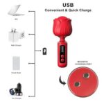 Вибромассажер Rose Magic Massager Wand USB "Boss Series" — изображение 2