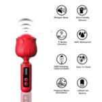 Вибромассажер Rose Magic Massager Wand USB "Boss Series" — изображение 3