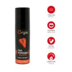 Gel excitant - un vibrator lichid cu efect de încălzire High Voltage Strawberry "Orgie" 15 ml - imagine 3