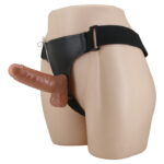 Strapon pentru femei cu chiloți Ultra Passionate Harness Realdeal Penis 6.2" Brown "Baile" - imagine 11