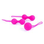 Набор вагинальных шариков Kegel Balls Pink "Easy Toys" — изображение 2